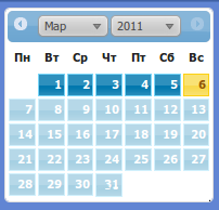 DLE модуль календаря Calendar-Z v.1.1